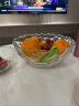 冬璃北欧风格玻璃水果盘创意现代水晶水果盆客厅茶几家用个性时尚果篮 口径20cm水立方玻璃碗【小号沙拉碗】 实拍图