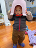 雪中飛【可脫卸貉子毛領(lǐng)】秋冬新款男女中長(cháng)羽絨服百搭時(shí)尚保暖 黑色|8056 XL 180/96A 曬單實(shí)拍圖