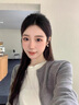 唐菓蜜新款連衣裙女2025春秋女裝韓系減齡氣質(zhì)甜美學(xué)院風(fēng)顯瘦套裝裙子 灰色開衫+內(nèi)搭+裙子 M 曬單實(shí)拍圖