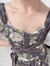 自由說項(xiàng)鏈女胸鏈身體鏈歐美性感比基尼bikini立體后背鏈露背裝配飾銀色 項(xiàng)鏈 曬單實(shí)拍圖