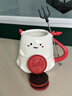 星巴克（Starbucks）杯子小樂魔精靈惡魔尾巴攪拌棒陶瓷馬克杯咖啡水杯萬圣節(jié)日禮物 小樂魔精靈馬克杯 473ml 曬單實(shí)拍圖