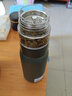 茶之戀茶水分離杯316不銹鋼保溫杯男女士泡茶杯保溫大容量便攜式運動(dòng)水杯戶(hù)外旅行保暖杯 軍綠色 曬單實(shí)拍圖