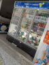 海尔【风冷无霜一级能效】海尔展示柜冷藏保鲜柜商用立式冰柜透明玻璃冰箱超市便利店冷饮料啤酒 1050升三开门高1.98米毛容积 实拍图
