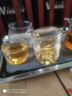 沽咚小茗 觀山杯耐熱玻璃杯子藏金杯高端主人杯功夫茶杯套裝玻璃品茗杯 六只裝 曬單實(shí)拍圖