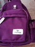 唐曉笙新款韓版兩用旅行迷你雙肩包女休閑尼龍旅游小背包水壺包 結實(shí)防水可放雨傘+【紫色】 曬單實(shí)拍圖