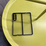 陸宣適用于三星zfold5手機殼可折疊galaxyZFold5殼膜一體保護套雙面玻璃透明全包鏡頭防摔高檔超薄款 【冰萃藍-防窺版】25°真防窺-無(wú)需貼膜 三星Galaxy Z Fold5 曬單實(shí)拍圖
