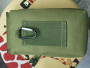 暢印簡(jiǎn)約7吋手機包穿皮帶男士腰間挎包耐磨工地腰包簡(jiǎn)單豎款掛包 綠色 曬單實(shí)拍圖