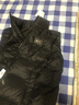 鴨鴨2025年秋冬新款男士輕薄羽絨馬甲輕柔舒適羽絨服短款羽絨馬夾Y  黑色 XL (180) 曬單實(shí)拍圖