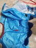 嬉皮狗（hipidog）金毛狗狗雨衣中大型犬四腳防水全包雨天衣服防臟神器邊牧寵物雨披 立體鯊魚 7XL（建議體重60-70斤） 曬單實拍圖