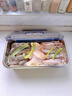 博曼斯316不銹鋼保鮮盒食品級飯盒便當盒便攜野餐收納盒冰箱水果儲物盒 升級316：3800ml 曬單實(shí)拍圖