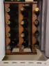 森之蕴酒架格子红酒架摆件葡萄酒架红酒格小型实木酒架展示架家用 三层12瓶酒架 实拍图
