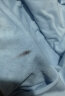南极人（NanJiren）牛奶绒四件套冬季加绒床单床笠款双面绒被套珊瑚绒床上用品套件三 银杏-婴儿蓝【双面暖绒】 1.8m床单款四件套-被套200x230cm 实拍图
