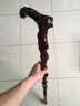 桃園鎮實(shí)木老人拐杖根雕防滑拐杖老人手杖紳士實(shí)木龍頭拐扙拐棍輕便拐杖 深棗紅色 老人身高166-170厘米杖長(cháng)90厘米 曬單實(shí)拍圖