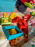 因兒樂（YINERLE TOYS）兒童玩具男孩女早教智力魯班塔百變金字塔積木拼裝寶寶生日禮物 【基礎(chǔ)版】15件套彩盒套裝 曬單實(shí)拍圖