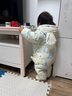 鹿小漫三防寶寶羽絨連體衣一體白鴨絨冬天外出羽絨服冬季加厚冬裝 三防乖乖兔 80cm 曬單實(shí)拍圖