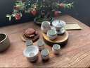 陶羽汝窯敦煌飛天斗笠蓋碗防燙手大容量功夫茶杯泡茶碗茶具套裝整套 汝窯·敦煌飛天·斗笠蓋碗小套組 曬單實拍圖
