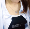 紀(jì)思梵（CHEESEFAN）輕奢珠寶時(shí)尚首飾星河夢(mèng)境項(xiàng)鏈女七夕情人節(jié)生日禮物送女友 項(xiàng)鏈【本地倉(cāng)不刻字】 曬單實(shí)拍圖