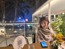 RORONOA 奶杏色羊毛真絲圍巾女冬季輕奢絲毛大方巾桑蠶絲送禮披肩絲巾兩 異域馬 133*133cm 曬單實(shí)拍圖