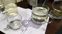 康韻 耐熱玻璃花茶杯三件套可拆分帶蓋帶過(guò)濾內(nèi)膽防燙把手加厚耐高溫辦公個(gè)人杯水杯男泡茶套裝 龍膽花茶杯（350ml） 曬單實(shí)拍圖