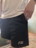李寧 運動(dòng)服套裝男夏季薄款速干短袖T恤新款男士跑步訓練休閑短褲 標準白套裝【速干】 L 曬單實(shí)拍圖
