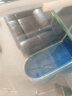 欧宝 鱼缸玻璃生态水族箱子弹头家用客厅屏风金鱼缸大型可定制 弧门款 侧滤 0.8米长 实拍图