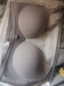 歐詩倩（Oushiqian）歐詩倩內(nèi)衣女小胸聚攏無鋼圈收副乳文胸無痕防下垂上托文胸罩 淺灰（單件） M 34/75(AB通杯厚約1C) 曬單實拍圖