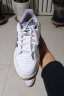 adidas ENTRAP休闲运动板鞋小白鞋少年感复古篮球鞋男子阿迪达斯 白/蓝绿 39 实拍图