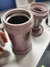 膳魔師（THERMOS）保溫杯男士女士辦公水杯泡茶杯帶手柄商務(wù)水杯TCMF TCMF-501 CAC  粉紅色 曬單實(shí)拍圖