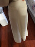 無印良品 MUJI 女式 棱紋編織 高領(lǐng)毛衣 W7AA873 秋冬長(zhǎng)袖針織衫 米白色 S 曬單實(shí)拍圖