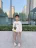 G.DUCKKIDS小黃鴨童裝女童套裝春秋2025新款兒童衛(wèi)衣兩件套卡通女寶寶休閑裝 米色 100 建議2~3歲【 90-100】cm 曬單實(shí)拍圖