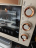 康佳（KONKA）家用多功能电烤箱 28L大容量 上下独立旋钮控温低温发酵多层烤位易操作 KDKX-3203-W 实拍图