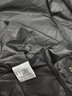 雪中飛男士短款連帽羽絨服條紋印花運動(dòng)休閑外套秋冬新款輕薄保暖舒適 黑色 190/104A 曬單實(shí)拍圖
