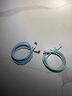 吟悅 適用Type-C數(shù)據(jù)線6A快充oppo華為通用安卓手機(jī)適用vivo小米三星充電線 (兩條裝)-天空藍(lán)+清新綠 1米 曬單實(shí)拍圖