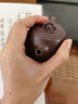 宜作物院宜興紫砂壺 原礦老紫泥 純?nèi)止小漢鐸]200cc 張強(qiáng)功夫茶具茶壺 紫砂文人茶具精美木禮盒裝 含泥料報(bào)告收藏證書(shū) 曬單實(shí)拍圖