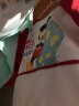 【单件】迪士尼（Disney）宝宝吃饭罩衣婴儿童冬饭兜幼儿罩衫围裙防水反穿衣长袖画画罩衣 【单件】短袖米妮罩衣 90码 实拍图