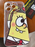 閃曼巴 卡通可愛(ài)情侶海綿寶寶派大星適用iphone14promax蘋(píng)果手機殼新款13max防摔12 愛(ài)心派大星 iPhone 15 Pro 曬單實(shí)拍圖