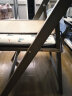 香木语 实木餐椅折叠椅子日式简约靠背椅子会议椅休闲椅 胡桃色3223 实拍图