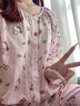 JIOESC睡衣女春秋季長(zhǎng)袖可愛(ài)卡通凱蒂貓少女學(xué)生大碼寬松家居服兩件套 粉色凱蒂貓 L【100-120斤】 曬單實(shí)拍圖