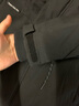 卡帕（Kappa）學(xué)院風(fēng)羽絨服新款女冬中長(zhǎng)多口袋工裝防寒服連帽面包服 黑色-990 L 曬單實(shí)拍圖