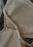 素道有機彩棉一片式聚攏文胸 女士無鋼圈內(nèi)衣 吊帶內(nèi)衣【棕白條】 34/75B 曬單實拍圖