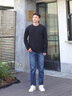 九牧王（JOEONE）【汽感棉】空氣牛仔褲lite男士25秋季新款0束縛舒彈透汽褲子 合體版+牛仔藍+TP5EX51013 33 碼 175/84A(2.55)尺85cm 曬單實(shí)拍圖