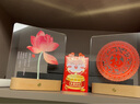 般若波羅蜜多心經(jīng)桌面擺件裝飾字畫(huà)蓮花擺臺(tái)禪意小夜燈佛系禮物 蓮花心經(jīng) 【發(fā)光底座+禮盒裝】 曬單實(shí)拍圖