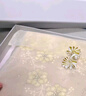 merridarno教師節(jié)禮物禮品老師純羊毛披肩女刺繡羊毛圍巾秋冬媽媽圍脖禮盒裝 原色-岱云 曬單實(shí)拍圖