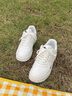 耐克空軍一號女子平底膠底運動(dòng)鞋冬板鞋NIKE AIR FORCE 1 HF1058 133帆白/帆白/黑 40 曬單實(shí)拍圖
