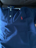 Polo Ralph Lauren 拉夫勞倫女裝 經(jīng)典款網(wǎng)布Polo連衣裙RL21419 400-藍色 M 曬單實(shí)拍圖