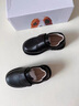 暇步士（Hush Puppies）童鞋男童皮鞋春春夏新款兒童鞋女童休閑校園演出學生黑色皮鞋 HP3394黑色 31 -鞋內長20.30cm/腳長19.70cm 曬單實拍圖