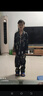 童話(huà)課堂兒童睡衣男童家居服薄款長(cháng)袖冰絲套裝中大童10春秋12夏季15歲男孩 小狗款—淺藍色 150 建議身高135-145厘米左右 曬單實(shí)拍圖