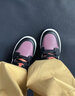 耐克（NIKE）鞋子女a(chǎn)j1板鞋新款低幫舒適防滑耐磨籃球鞋子女鞋運動鞋休閑鞋 FB9908-102白褐紫（GS款） 40 曬單實拍圖
