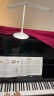 美的（Midea）LED充电台灯学生书桌宿舍床头灯练琴专用钢琴灯双灯头无极调光 实拍图