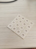 米標(biāo)（HLABEL） Φ0.63 白色加強圈不干膠自粘標(biāo)簽貼紙reinforcement 白色481 曬單實拍圖